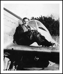 F/O Len Hardie Wilson & His Mustang - 1944