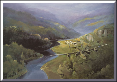 357 SQUADRON BURM DROP By Rich Thistle ©