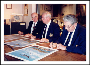 Pilots Co-Signing the Artist Proofs