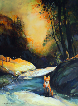 Curiosity (acrylic on board)