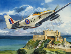 Mustang Over Mt. Orgueil