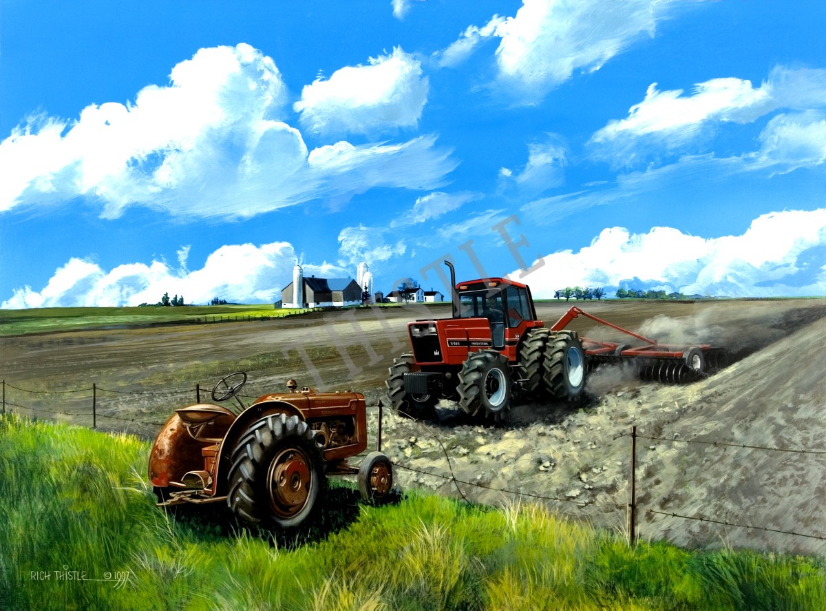 BIG RED By Rich Thistle ©