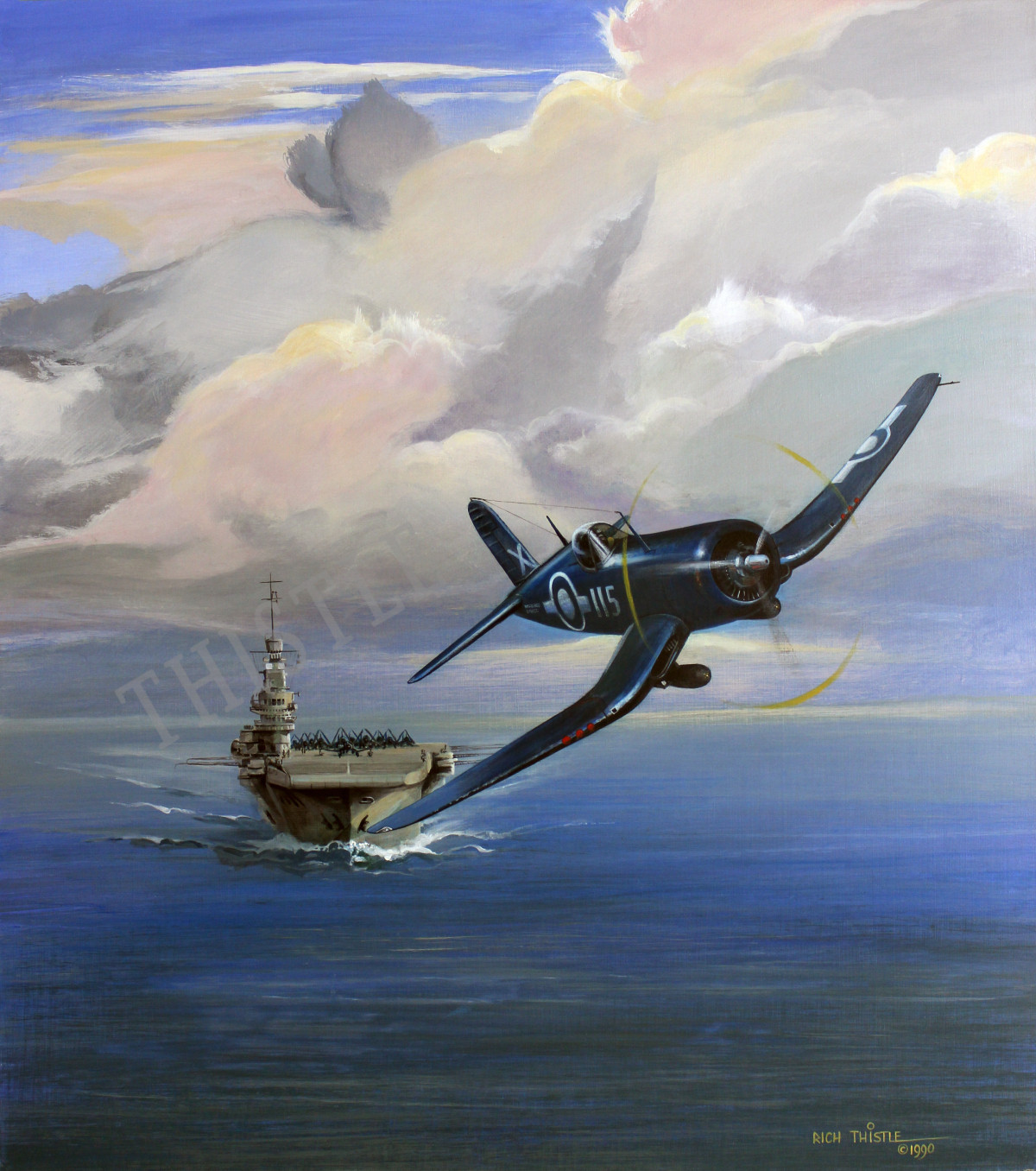 INTO THE WIND By Rich Thistle©