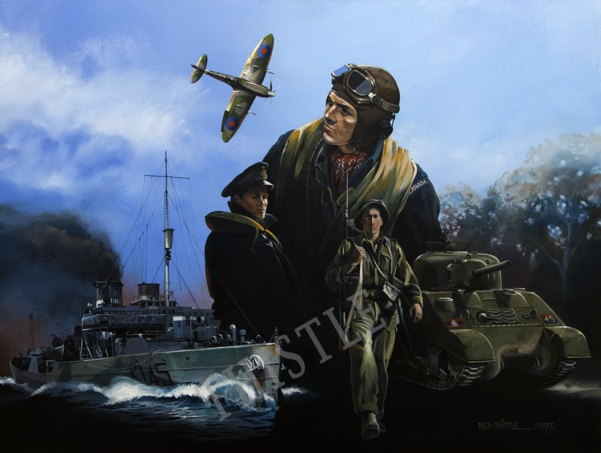 TRIBUTE TO COURAGE By Rich Thistle©